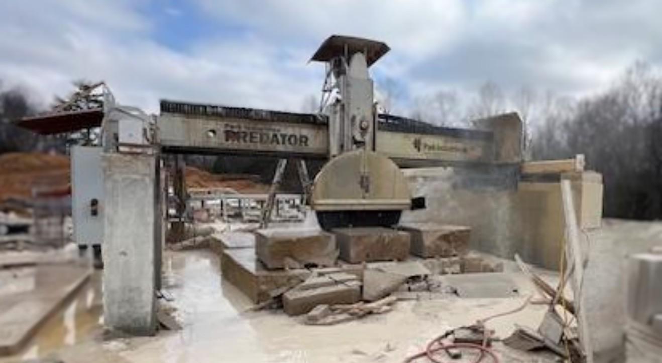 Park Industries #Predator, block saw, 60" blade, 40 HP motor, 2008 - Image 3