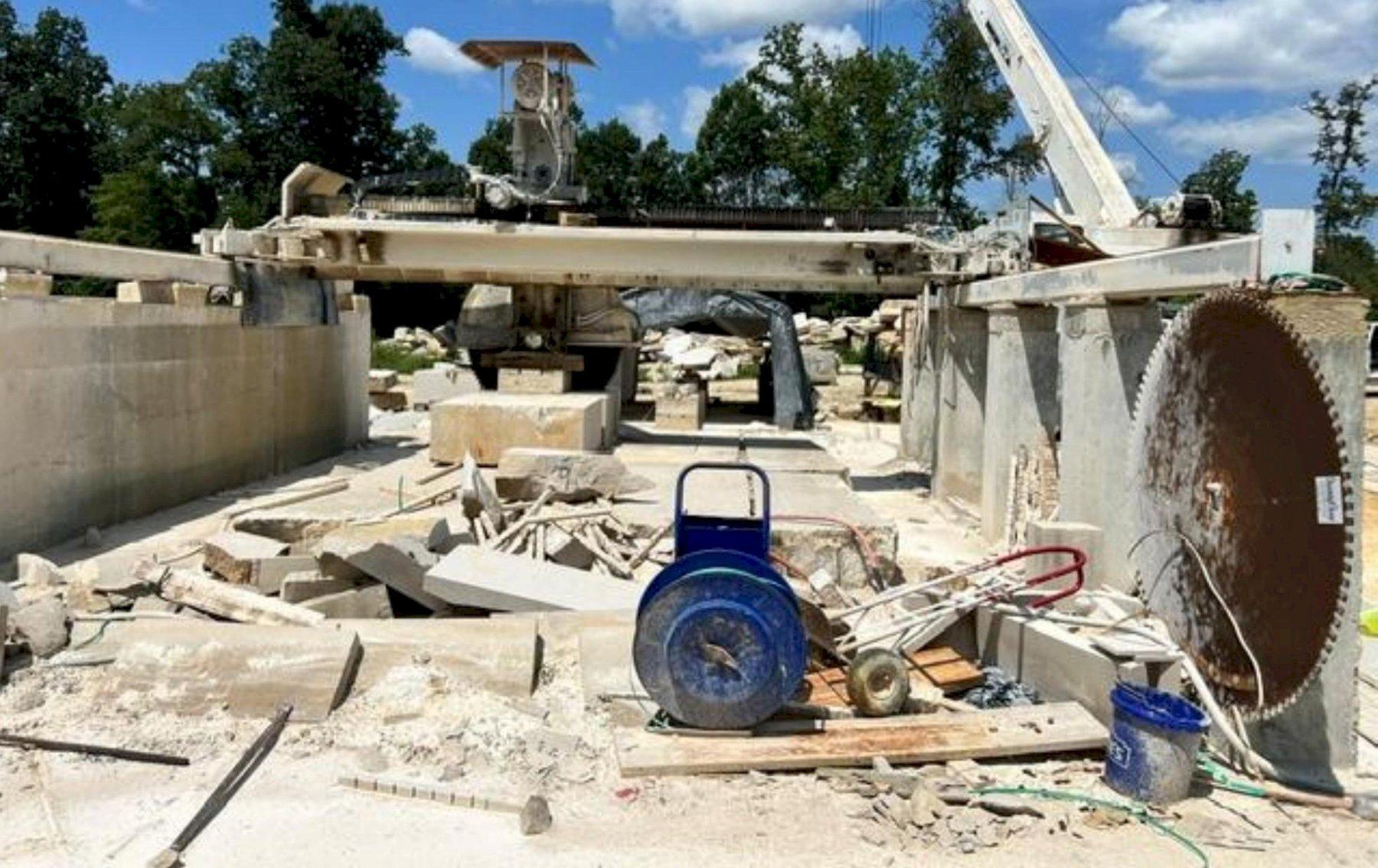 Park Industries #Predator, block saw, 60" blade, 40 HP motor, 2008 - Image 4