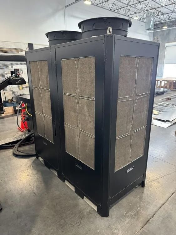 Eagle #iNspire-2040, fiber laser, 20,000 watt, 6.5' x 13' table, load/unload automation, dust collector - Image 5