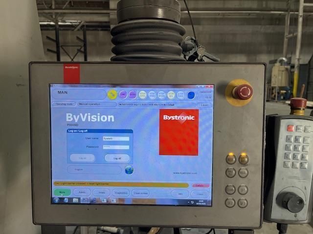 Bystronic #BySprint-3015-Fiber, fiber laser, 6000 watt, 5' x 10' table, ByTrans Extended load/unload, 2015 - Image 9