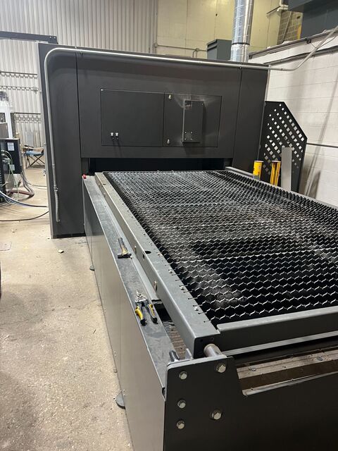 Bystronic #DNE-3015, fiber laser, 6000 watt, 5' x 10' table, Max Photonics source, dust collector, chiller - Image 7