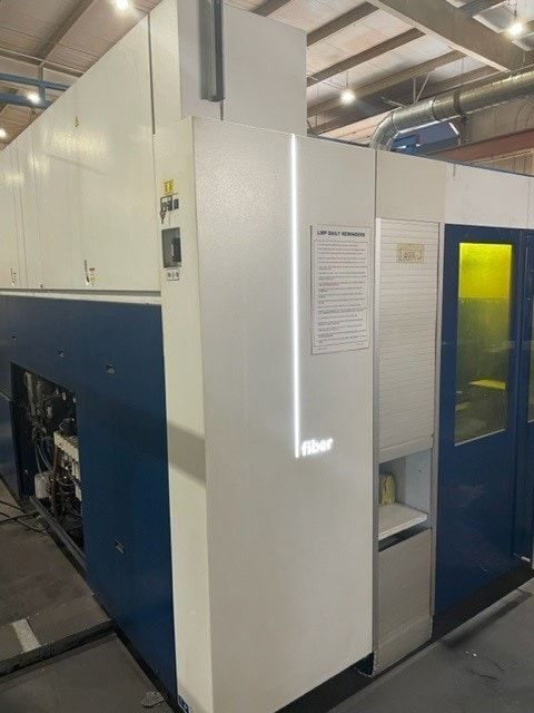 Trumpf #TruLaser-3030-Fiber, fiber laser, 6000 watt, 5' x 10', automatic nozzle changer, shuttle table - Image 3