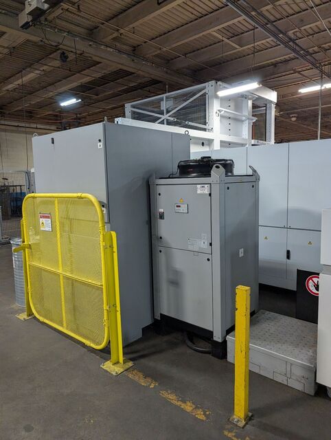 Trumpf #TruLaser-3030-Fiber, fiber laser, 6000 watt, 5' x 10' table, 9-pallet TruStore, LiftMaster Compact - Image 4