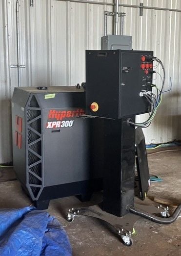 Advance Cutting Systems #SPXHD, 5' x 10' Hi-Def CNC plasma cutting table, Hypertherm XPR300, 300 amps, water - Image 1