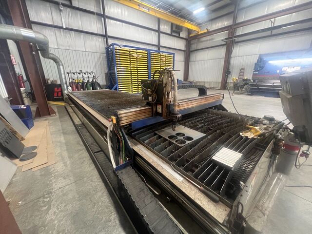Messer #EdgeMAX, 6' x 25' CNC plasma cutting table, Hypertherm HPR260XD, 2.5" max cut, 2012 - Image 2