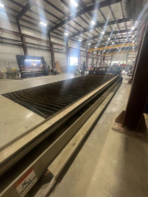 Messer #EdgeMAX, 6' x 25' CNC plasma cutting table, Hypertherm HPR260XD, 2.5" max cut, 2012 - Image 4