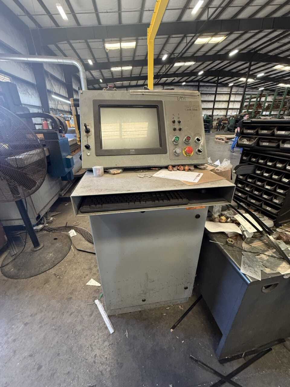 AKS #Accu-Kut, 6' x 24' CNC plasma cutting table, Hypertherm HPR260XD, 260 amps, downdraft table, 2" max cut - Image 3