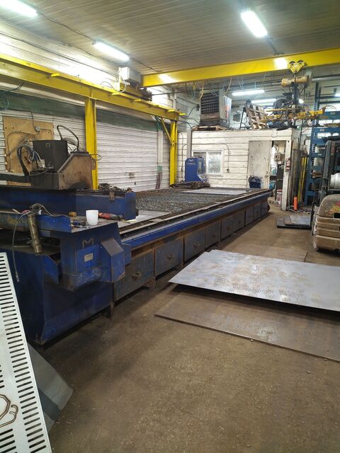 Machitech #DC-350-HD, 8' x 24' CNC plasma cutting table - Image 2