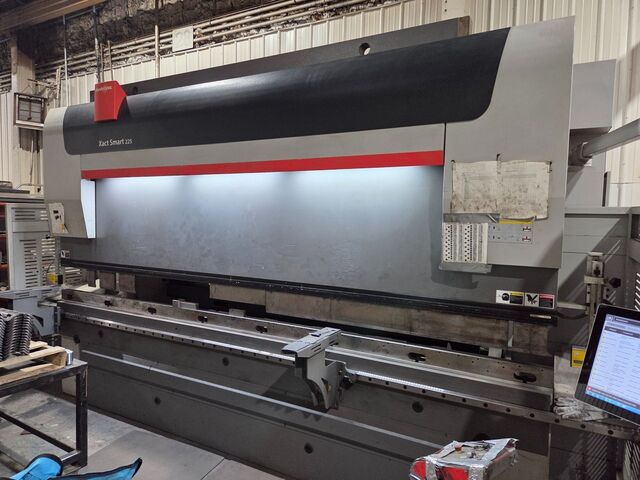 248 Ton, Bystronic #Xact-Smart-225/4100, CNC press brake, 13' overall, ByVision touchscreen, 5-axis - Image 2