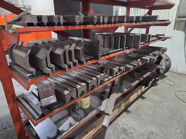 248 Ton, Bystronic #Xact-Smart-225/4100, CNC press brake, 13' overall, ByVision touchscreen, 5-axis - Image 3