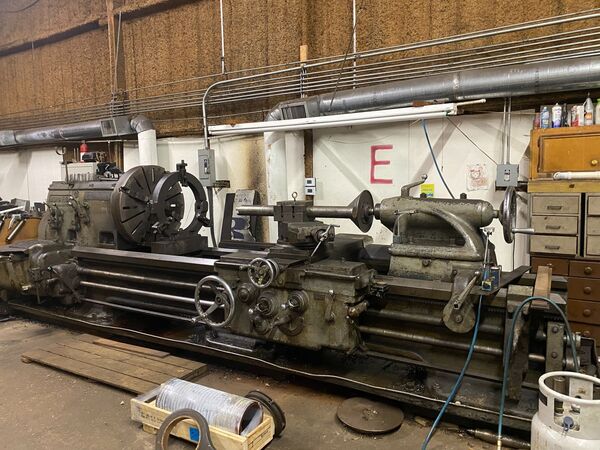37.5" x 276" Monarch #36NN, engine lathe, 23.25" swing over cross slide, 2" spindle bore, 30 HP, 6 RPM - Image 1