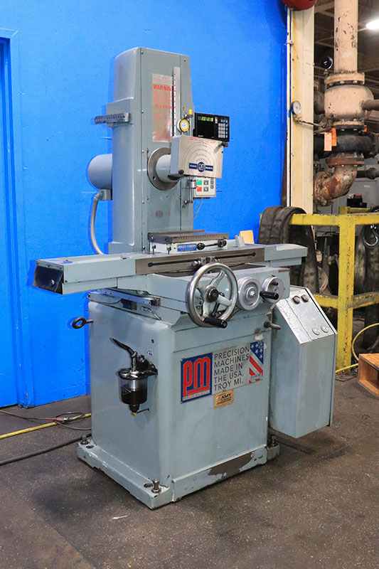 6" x 18" Parker -Majestic #2Z, hand feed surface grinder, power elevation, Sony 1-Axis digital read out - Image 2
