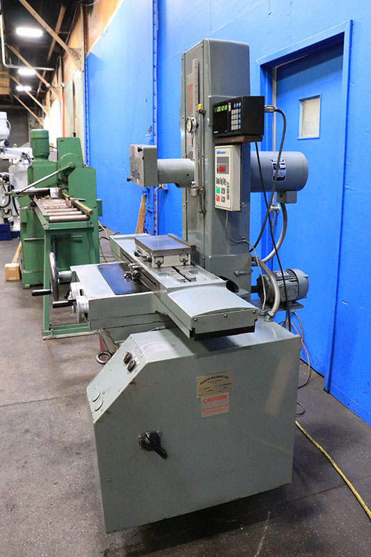 6" x 18" Parker -Majestic #2Z, hand feed surface grinder, power elevation, Sony 1-Axis digital read out - Image 5