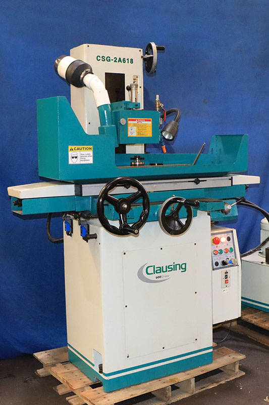 6" x 18" Clausing #CSG-2A618, 2-axis automatic surface grinder, hydraulic table traverse, power crossfeed - Image 2