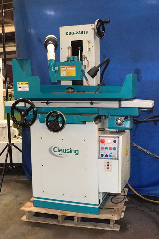 6" x 18" Clausing #CSG-2A618, 2-axis automatic surface grinder, hydraulic table traverse, power crossfeed - Image 3