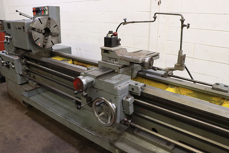 25"/34.5" x 120" Tos #SN63B, gap bed engine lathe, 2.75" bore, D1-8, 10-1000 RPM, 10 HP, taper attach., 3 & - Image 6