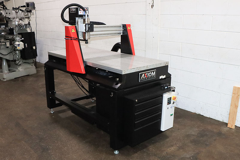 Axxiom #ER8-Elite, CNC router, 24" X, 48" Y, 7.48" Z, 28.4" x63" tbl., 24k RPM, ER20 collet, RichAuto B58 DSP - Image 2