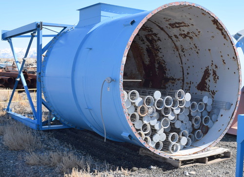 18,521 cfm Mac, Pulse Jet Baghouse Dust Collector, 1,400 sq.ft. filter area, (88) filter bags, 200 HP NYB - Image 4