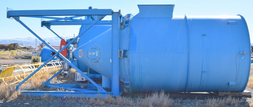 18,521 cfm Mac, Pulse Jet Baghouse Dust Collector, 1,400 sq.ft. filter area, (88) filter bags, 200 HP NYB - Image 7
