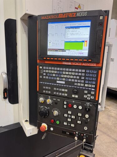Mazak #VCN-700/40-IIHS, CNC vertical machining center, 30 automatic tool changer, 60.2" X, 27.6" Y, 25.6" Z - Image 9
