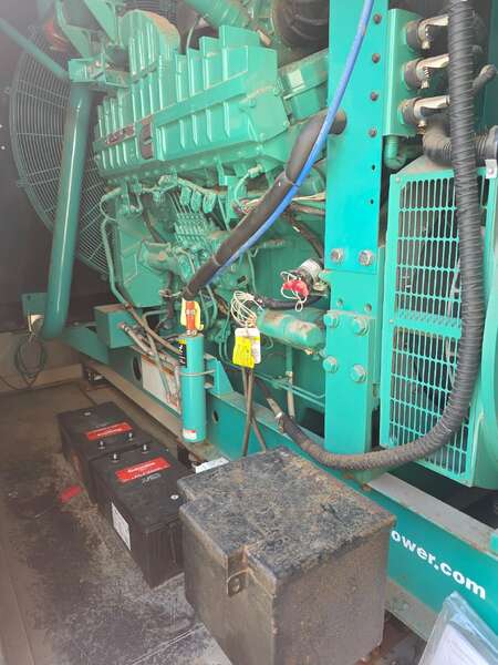 900 KW Cummins #DQFAC, diesel generator set, 277/480 Volts, 1490 HP @ 1800 RPM, QST30-G5 NR2 engine, 502 - Image 4