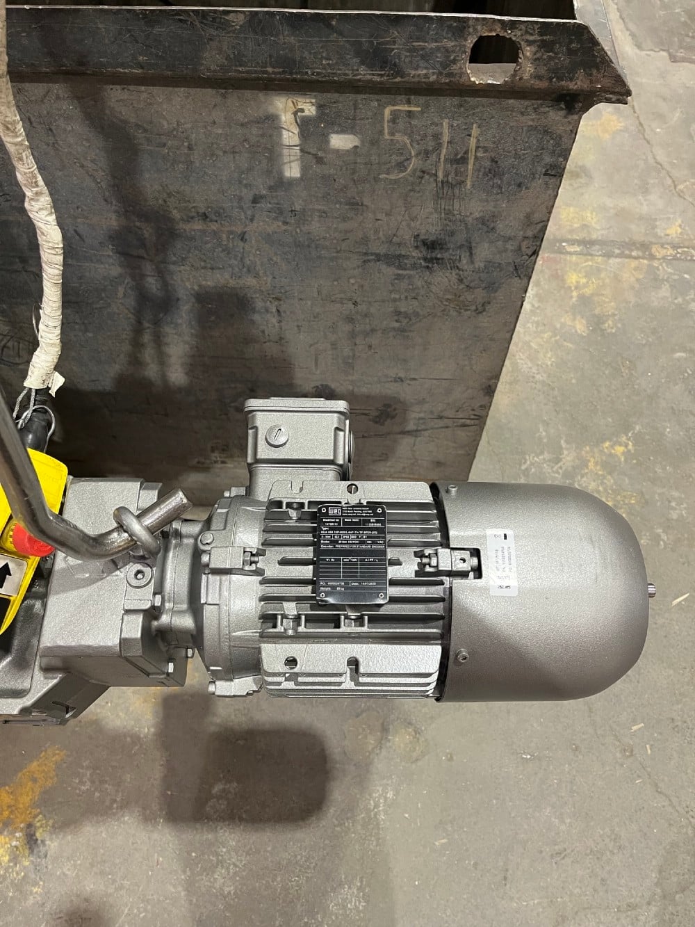 2 KW HP 1800 RPM Watt Drive KUA60 gearbox + WEG 0.55 KW 460 Volts, 90S/L TEFC 3Ph 60Hz (+/- 0.75HP) - Image 1