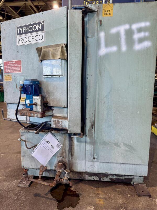 26" Proceco Typhoon #HD-26-36-S-1000-R, rotary parts washer - Image 7