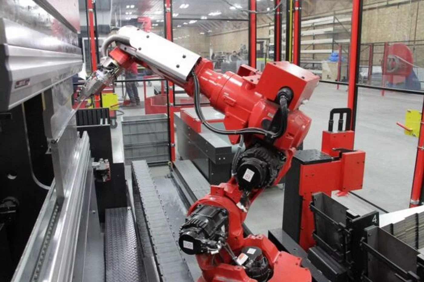 67 Ton, Amada #EG-6013, CNC Hydraulic Press Brake, 4.5' overall length, 53.1" between housings, 6" stroke - Image 7