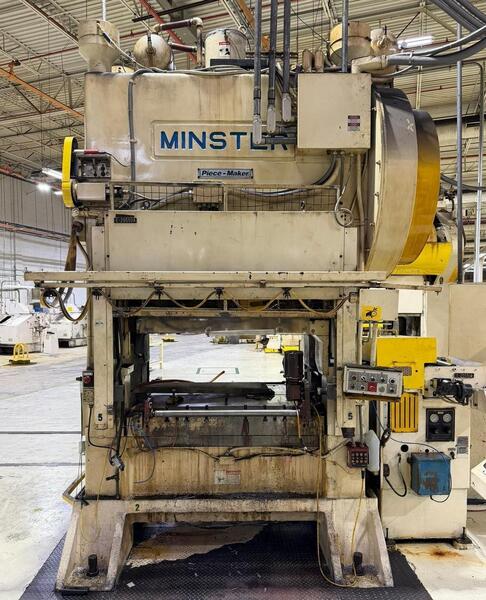 150 Ton, Minster #P2-150-60-Piece-Maker, Straight Side Double Crank Press, 5" stroke, 29.5" shut height, 5.5 - Image 2
