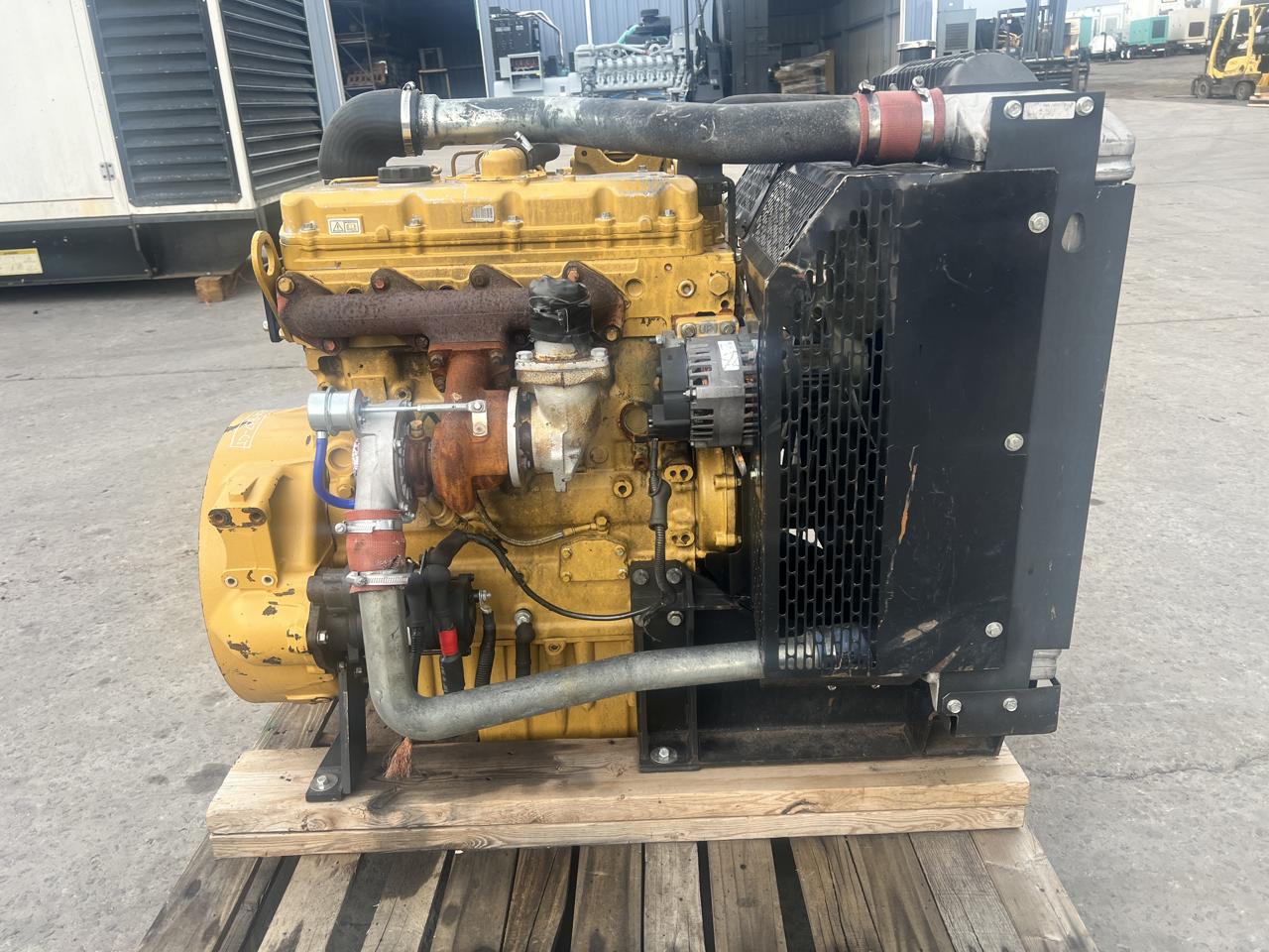 130 HP Caterpillar #C4.4, Industrial Diesel Engine Power Unit, 11-1/2" flywheel, 3,490 hours, 2017 - Image 1