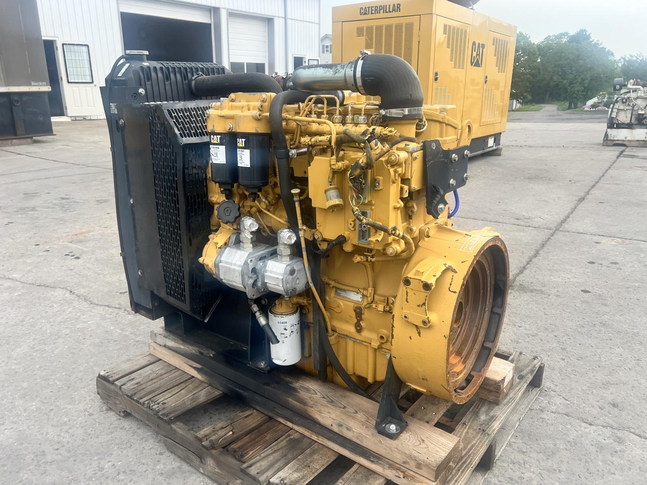 130 HP Caterpillar #C4.4, Industrial Diesel Engine Power Unit, 11-1/2" flywheel, 3,490 hours, 2017 - Image 5