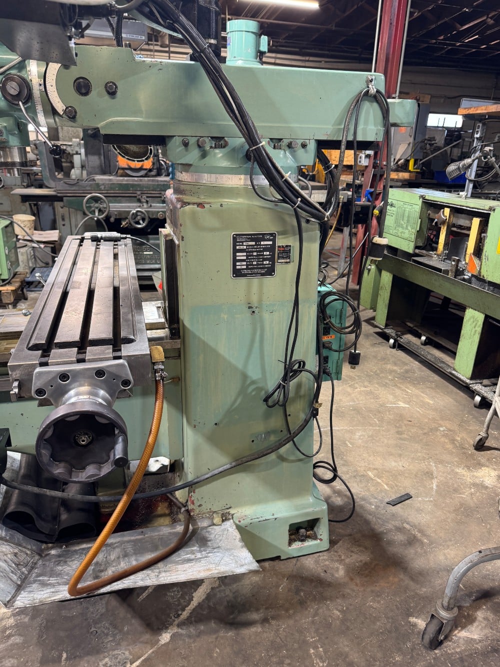 Southwestern Industries #Trak-K3, CNC Vertical Mill, 32" X, 16" Y, 10" x15" tbl., 3 HP, 60-4200 RPM, KMX - Image 4