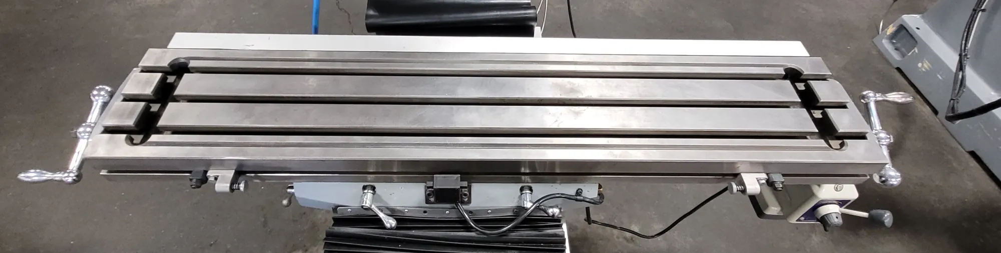 Acer #E-Mill-3VSII, vertical mill, 9" x49" table, 3 HP, 60-4500 RPM, R-8, Newall DP700 2-Axis digital read - Image 6