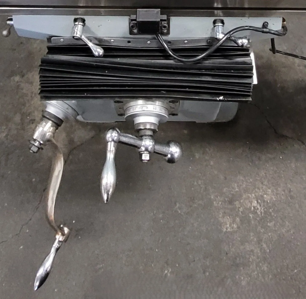 Acer #E-Mill-3VSII, vertical mill, 9" x49" table, 3 HP, 60-4500 RPM, R-8, Newall DP700 2-Axis digital read - Image 9