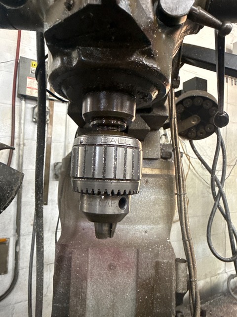 Bridgeport #Series-1, vertical mill, 9" x48" table, 3 HP, 4200 RPM, R8, 1980 - Image 6