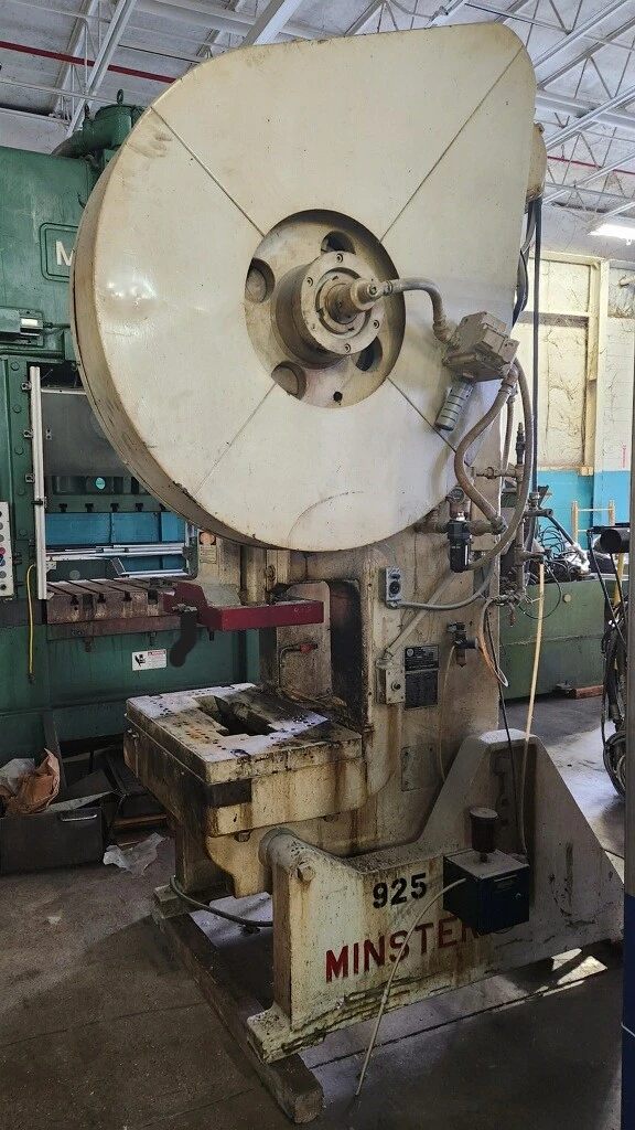 60 Ton, Minster #6, OBI Press, 4" Stroke, 13" Shut Height, 90-180 SPM, 7.5 HP - Image 5