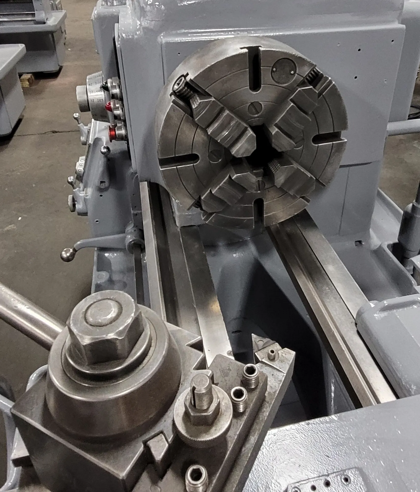17" x 54" Monarch #612, Engine Lathe, 10 HP, 14-1750 RPM, 2" Bore - Image 4