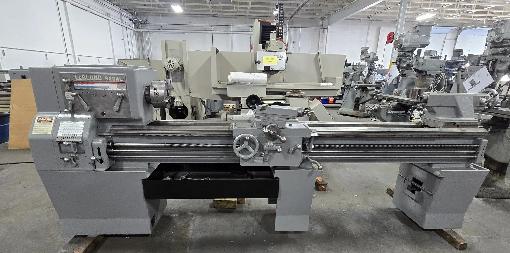 19" x 78" LeBlond #19-Regal, Engine Lathe, 10 HP, 38-1500 RPM, 1-49/64" Bore - Image 1