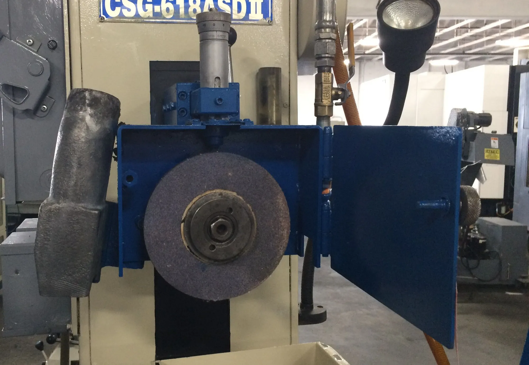 Clausing #CSG-618ASD-II, Surface Grinder, 6" x 18" Table, 2 HP, 3-Axis Automatic, 2007 - Image 9