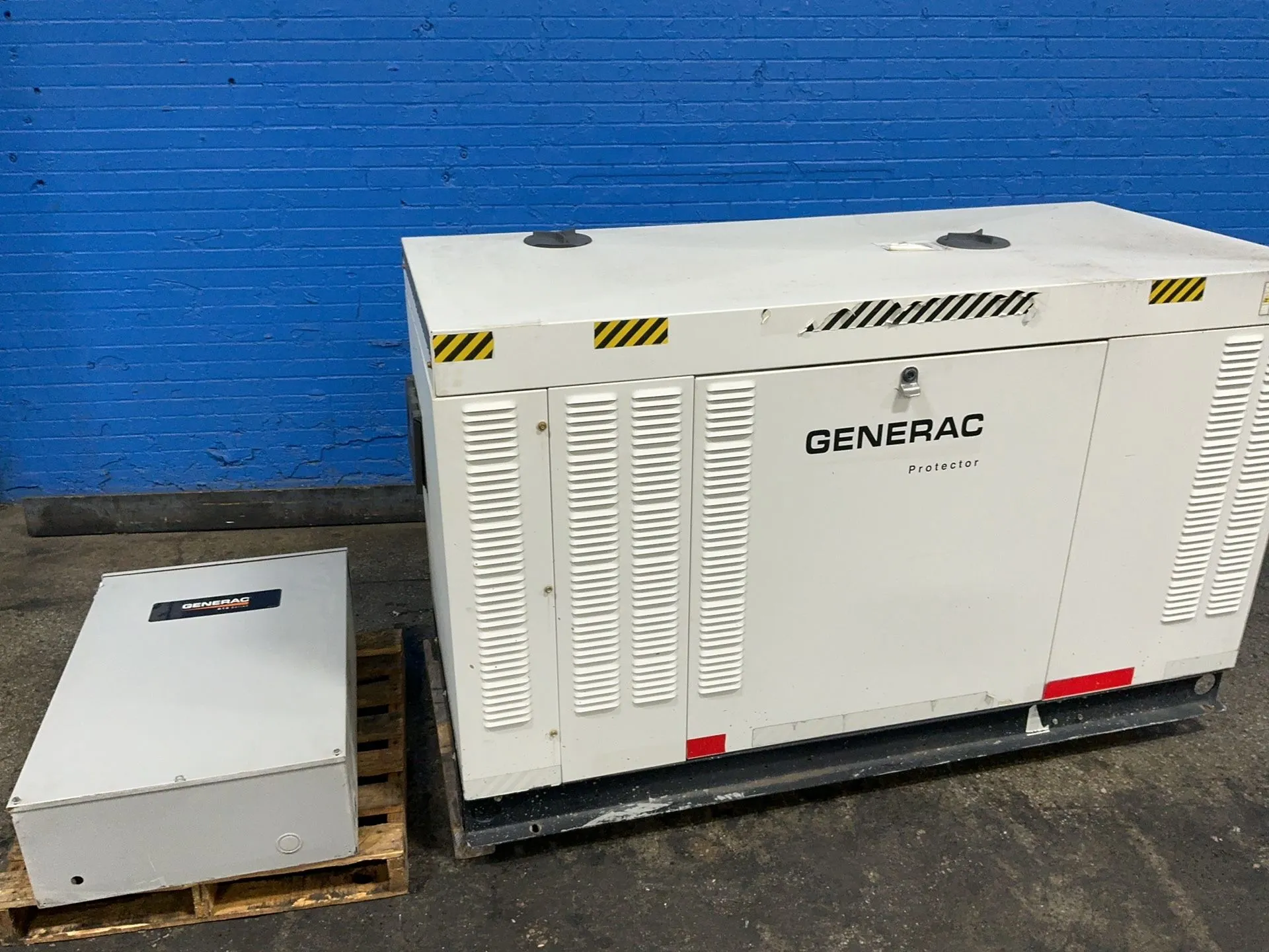 60 KW Generac #RG06024KNAX, Generator Set, 75 KVA, 3600 RPM, 3/60/277/480 Volts, 2017 - Image 1