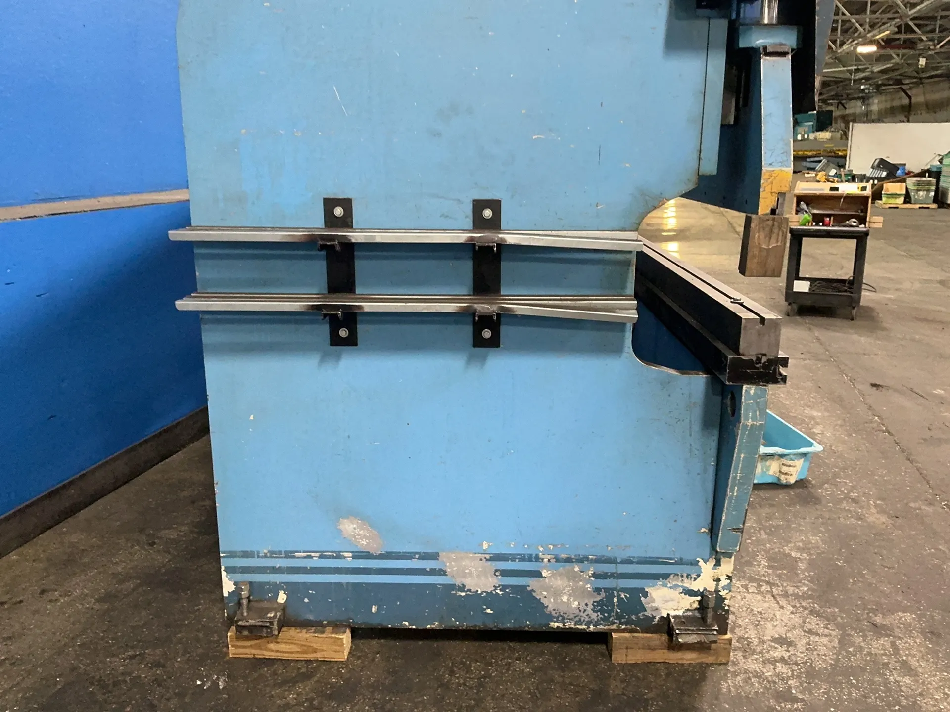 175 Ton, Masterfab #PAB-175-12, Hydraulic Press Brake, 12' overall, CNC 150 Autogauge digital read out, Foot - Image 2