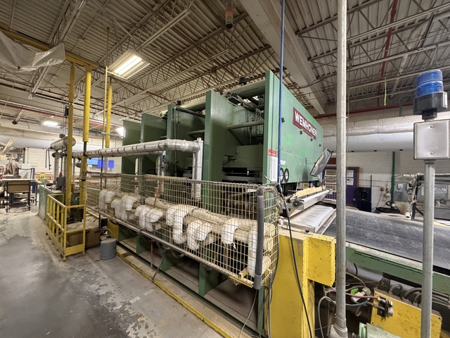 Wemhoner #VOF4-1200-3, Feed Through Hot Press - Image 6