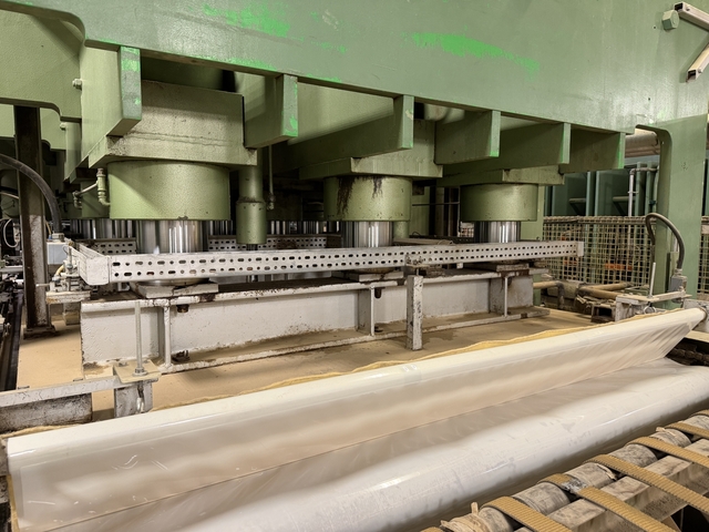 Wemhoner #VOF4-1200-3, Feed Through Hot Press - Image 9