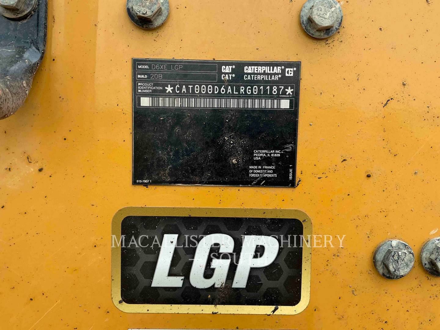 Caterpillar D6XE LGP, 4395 hours, S/N: LRG01187, 2024 - Image 6