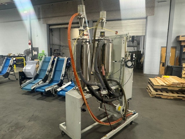 Dri-Air #H-PDII, dual hopper material dryer, 35 cfm, ADC with temperature set back feature, 2016 - Image 2