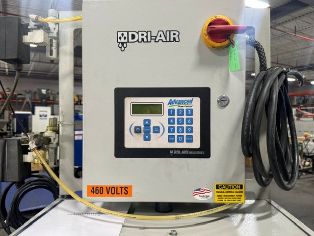 Dri-Air #H-PDII, dual hopper material dryer, 35 cfm, ADC with temperature set back feature, 2016 - Image 5