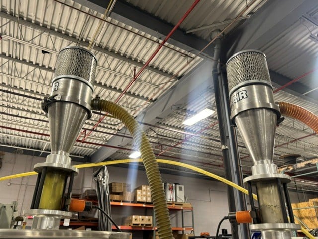 Dri-Air #H-PDII, dual hopper material dryer, 35 cfm, ADC with temperature set back feature, 2016 - Image 7