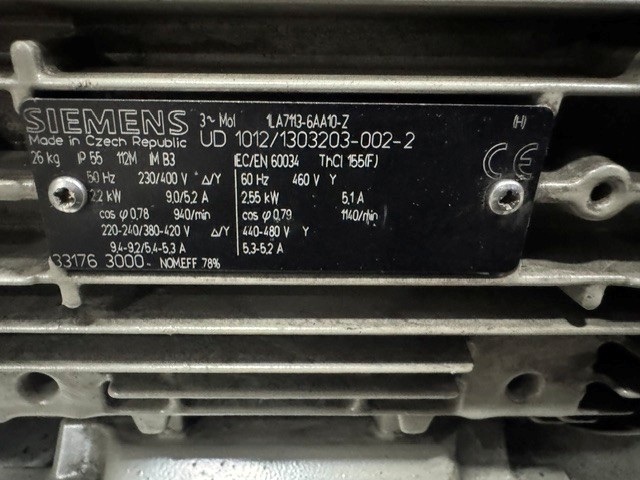 6.5" x 14" Autogrind #LSG-614, slow speed material granulator, 2.9 HP, 3/16" screen size - Image 9