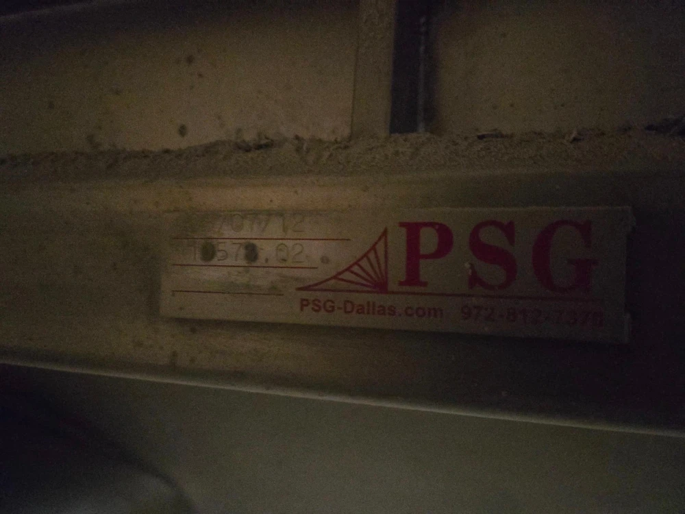 48" PSG #1578.02, Rotex Chain Belt Heated Industrial Screener w/ Blower - Image 8