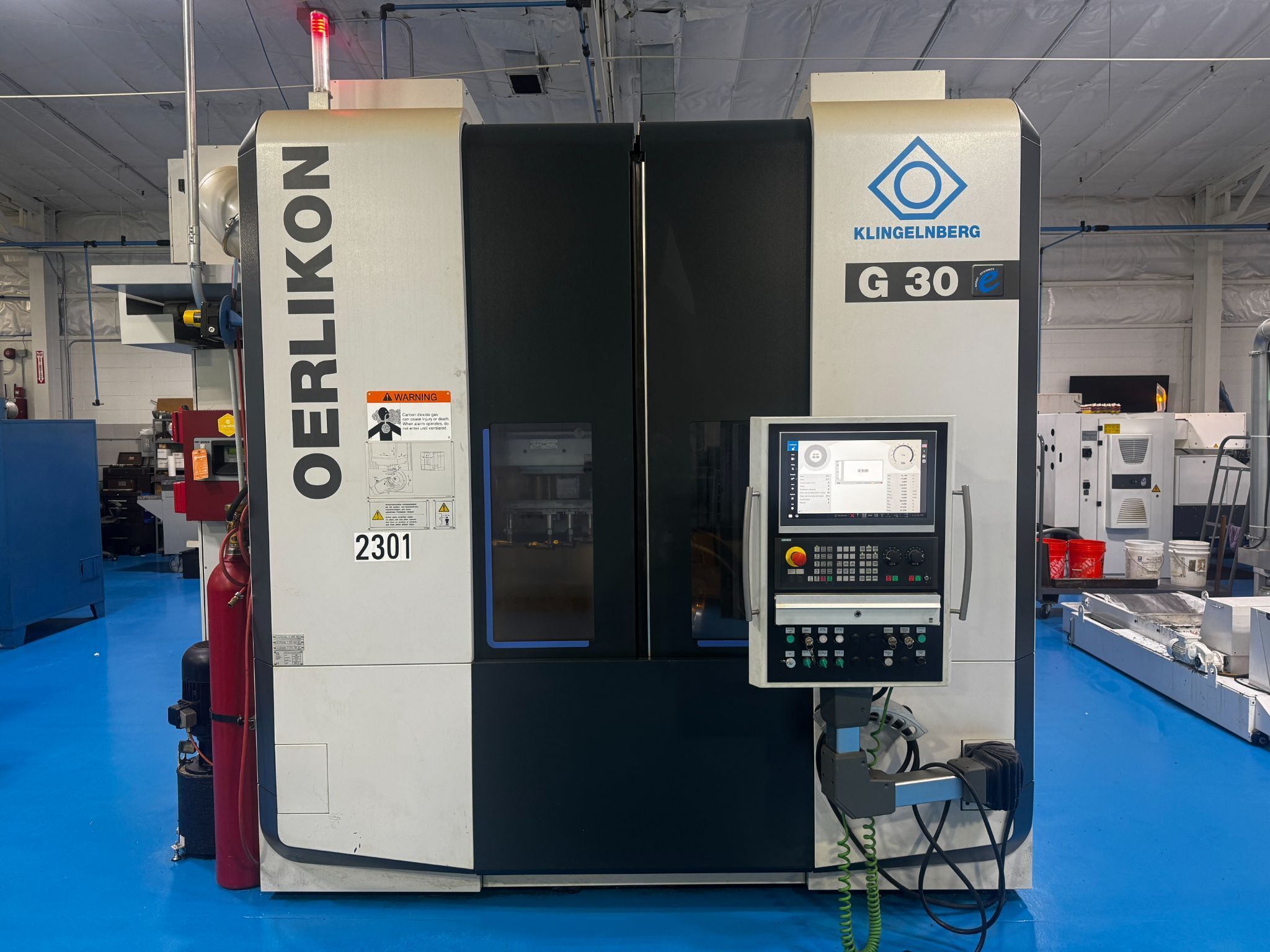 Klingelnberg, Oerlikon #G30, CNC spiral bevel gear grindering machine, Siemens Control, 2015 - Image 2